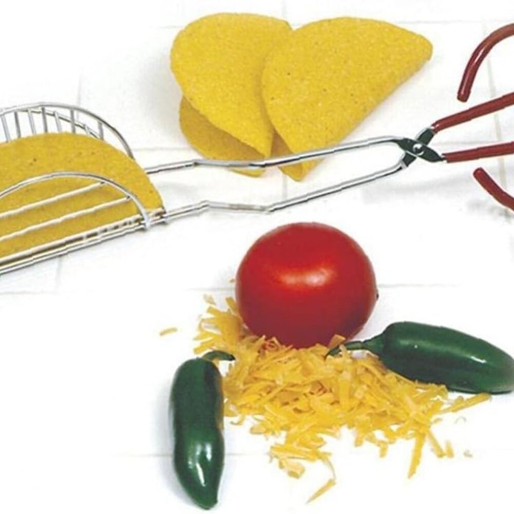 Stainless Steel Taco Maker Tongs(1 Pack)
